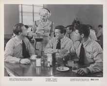 Code Two 1962 8x10 original photo Denise Darcel Robert Horton R Meeker in diner