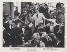 Play it Cool 1963 original 8x10 photo Billy Fury and his band get going