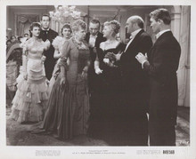 Poppy original 8x10 photo 1949 Rochelle Hudson Maude Eburne at party