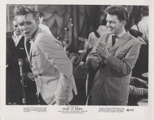Play it Cool 1963 original 8x10 photo Billy Fury lets loose on stage