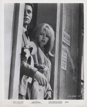 Please Not Now 1963 original 8x10 photo Brigitte Bardot stands in doorway