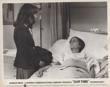 Our Time 1974 original 8x10 photo Pamela Sue Martin visits Betsy Slade hospital