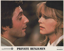 Private benjamin 1980 8x10 inch lobby card Armande Assante romances Goldie Hawn