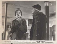 Our Time 1974 original 8x10 photo Pamela Sue Martin Betsy Slade wear beanies