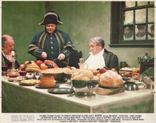 Oliver 1968 8x10 inch lobby card Harry Secombe carves turkey at dinner table