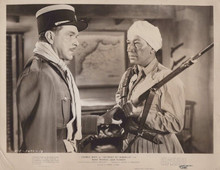 Outpost in Morocco 1949 original 8x10 photo George Raft holding rifle