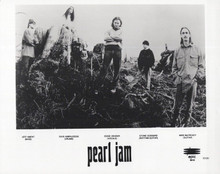 Pearl Jam original 8x10 photo Epic Records promotional pose
