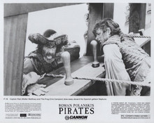 Pirates 1986 original 8x10 photo Walter Matthau Cris Campion aboard Neptune