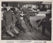 The Party Crashers 1958 original 8x10 photo partygoers fight with cops