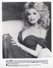 Dolly Parton 1987 original 8x10 photo publicity pose variety show Dolly