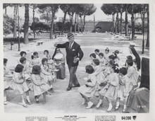 Panic Button 1964 original 8x10 photo Maurice Chevalier dances for children