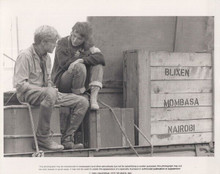 Out of Africa 1985 original 8x10 photo Robert Redford Meryl Streep on set