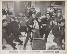 The Party Crashers 1958 original 8x10 photo Connie Stevens Mark Damon fight