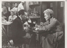 Pal Joey original 8x10 photo Frank Sinatra with dog & Kim Novak sat at table