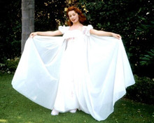 Tina Louise full body pose modelling white dress 1960's 8x10 inch photo