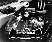 Batman TV series ABC publicity photo West & Ward driving 8x10 inch photo