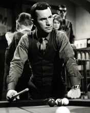 Don Adams as Maxwell Smart playing pool in Get Smart episode 8x10 inch photo