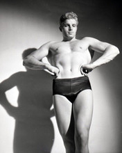 Vince Edwards TV series Ben Casey star beefcake pose in speedos 8x10 inch photo