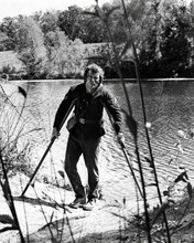 Clint Eastwood on crutches by river 1973 The Beguiled 8x10 inch photo