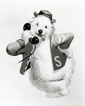 The Shaggy Dog Disney Shaggy Dog in Letterman jacket holding phone 8x10 photo