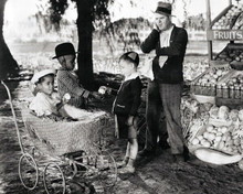 The Little Rascals classic scene by fruit and vegetable stand 8x10 inch photo