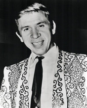 Buck Owens 1960's smiling portrait in fancy western jacket 8x10 inch photo