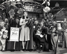 The Wizard of Oz Judy Garland Munchkins & Certificate of Death scene 8x10 photo