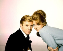 Barefoot in The Park Robert Redford & Jane Fonda heads together 8x10 real photo