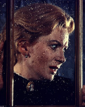 Deborah Kerr looks frightened behind window The Innocents 8x10 inch real photo