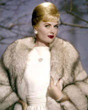 Joey Heatherton in 1960's glamour fashion fur coat 8x10 inch photo