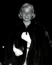 Doris Day smiles for cameras attending 1950's premiere 8x10 inch real photo