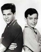 Leave it To Beaver Tony Dow & Jerry Mathers as Wally & Beaver 8x10 inch photo