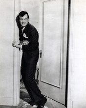 David Janssen holding pack of cards 1961 King of the Roaring 20's 8x10 photo