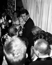 Marilyn Monroe & Rock Hudson attend movie premiere pose for press 8x10 photo