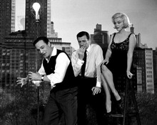 Let's Make Love director G.Kelly on set Marilyn Monroe Yves Montand 8x10 photo