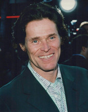 Willem Dafoe smiles for press cameras at premiere vintage 8x10 inch photo