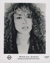 Mariah Carey original 8x10 photo 1990 Columbia Records promotional