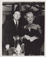 Marilyn Monroe early screen appearence in black dress vintage 8x10 inch photo