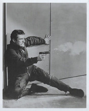 Dick Miller in action scene firing gun vintage 8x10 inch photo