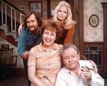 All in the Family 1973 Mike & Gloria Stivic Archie & Edith Bunker 8x10 photo