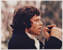 Jim Morrison on stage singing outdoor Doors concert vintage 8x10 inch photo