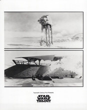 Star Wars Trilogy 8x10 inch photo Empire's At-At walker