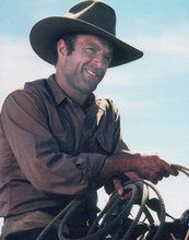 James Caan in western outfit on horseback 1978 Comes A Horseman 8x10 inch photo