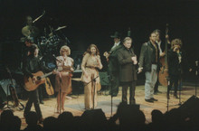 Johnny Cash Kris Kristofferson June Carter Helen & Anita in Ireland 8x12 photo