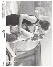 Rumble Fish 1983 8x10 inch photo Diane Lane kisses Matt Dillon