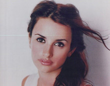 Penelope Cruz 1990's beautiful portrait 8x10 inch photo