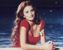 Penelope Cruz in red dress shows cleavage 2000 Woman on Top 8x10 inch photo