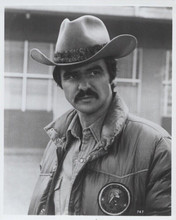 Burt Reynolds in cowboy hat & stunt jacket 8x10 inch photo as Hooper
