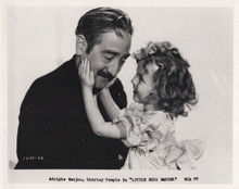 Little Miss Marker Adolphe Menjou Shirley Temple vintage 8x10 inch photo