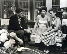 Cape Fear 1962 Gregory Peck Polly Bergen Lori Martin on sofa 8x10 inch photo